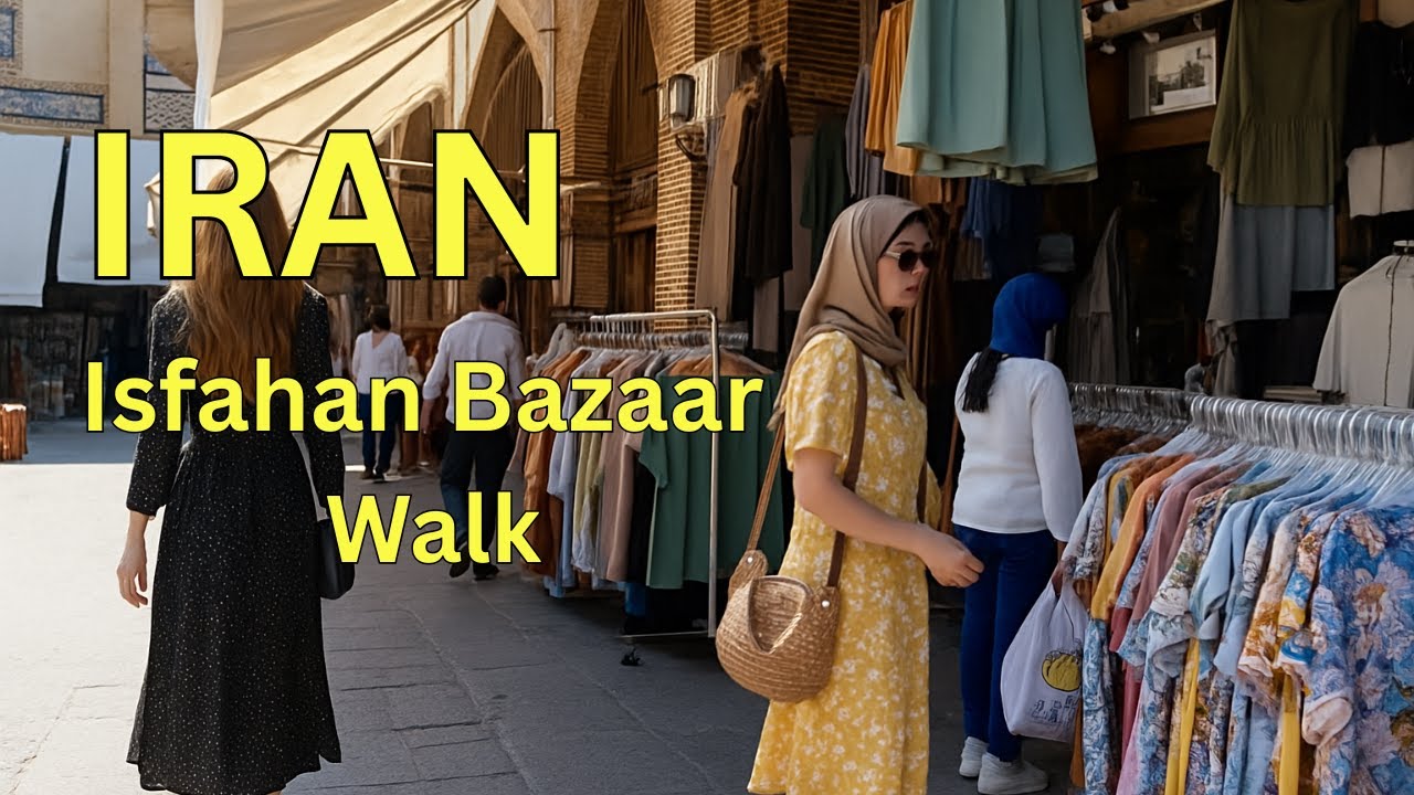 Walking Through Isfahan's Traditional Bazaar