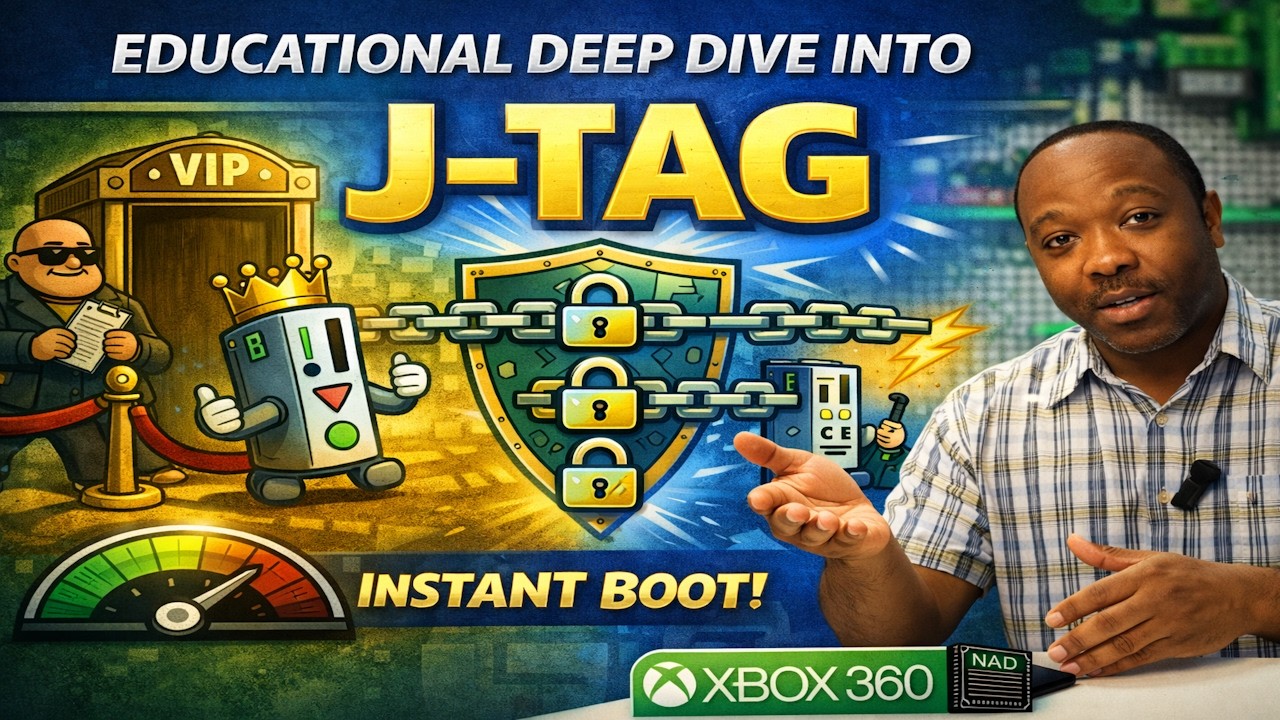 Объяснение принципа работы JTAG на Xbox 360 (что это, как это работало и почему это редкость)