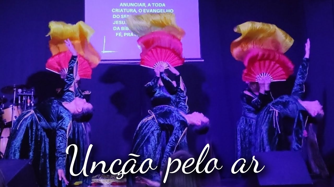 Coreografia Unção pelo Ar - Cia Mover dos Anjos ❤️