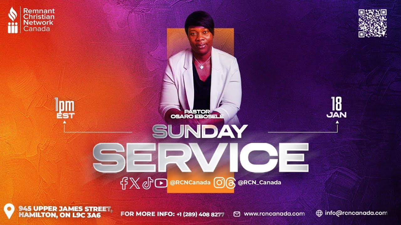SUNDAY WORSHIP SERVICE || JANUARY 18TH, 2026
