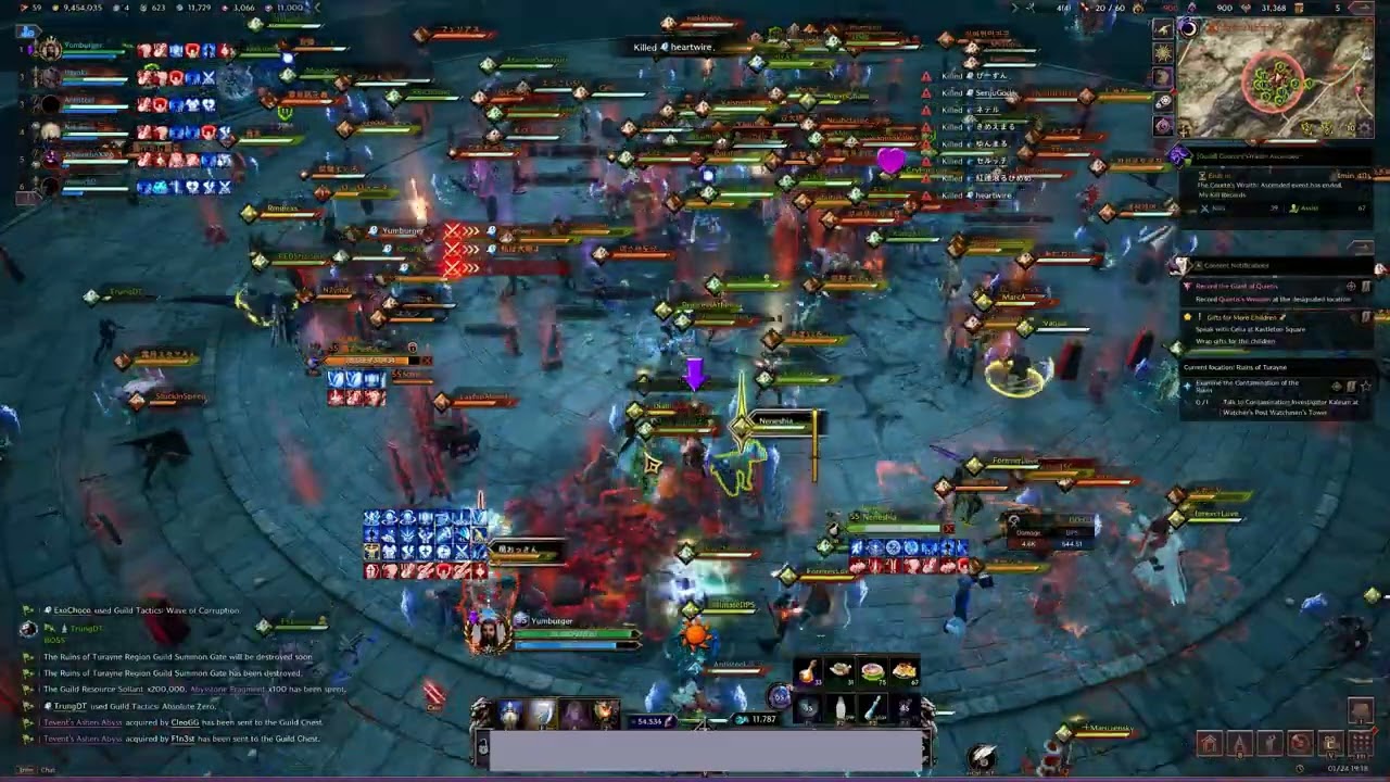 Players Still Holding On|Tevent Ascended 3-WayWar|Steelheart POV|AmethystSV Asia |Throne and Liberty