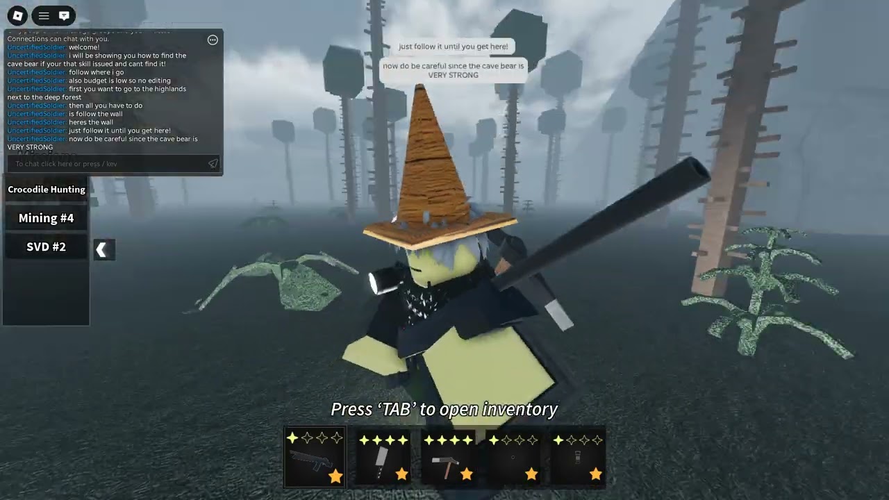 How To Find The Cave Bear In Foresto: Roblox Hunting Game!