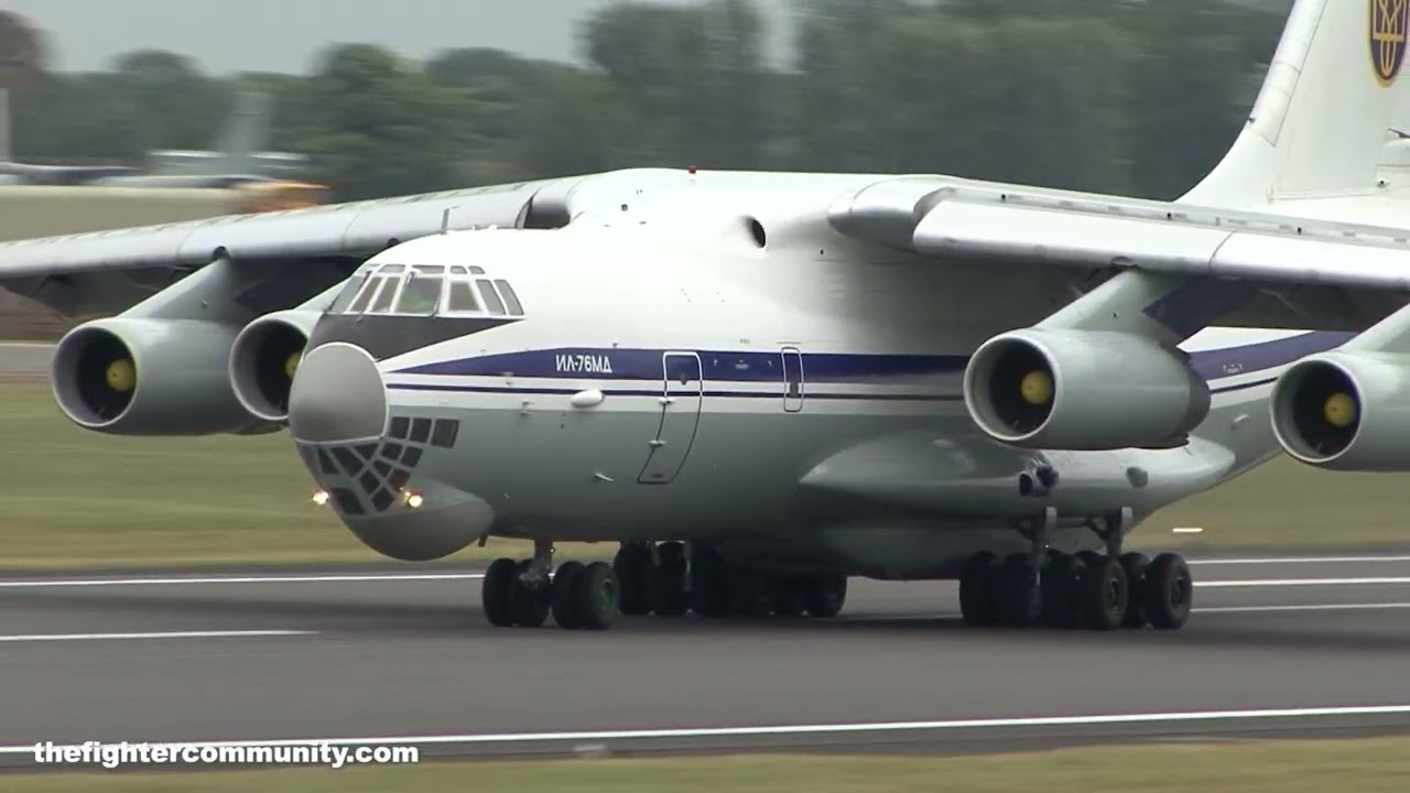 Transport & Support Aircraft Departing RAF Fairford. Departures Royal International Air Tattoo 2011