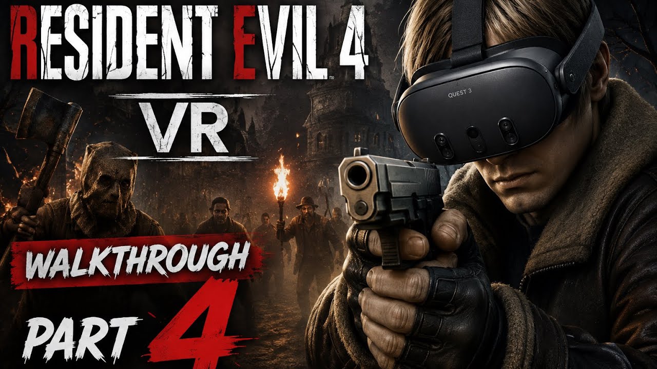Resident Evil 4 VR Walkthrough Part 4