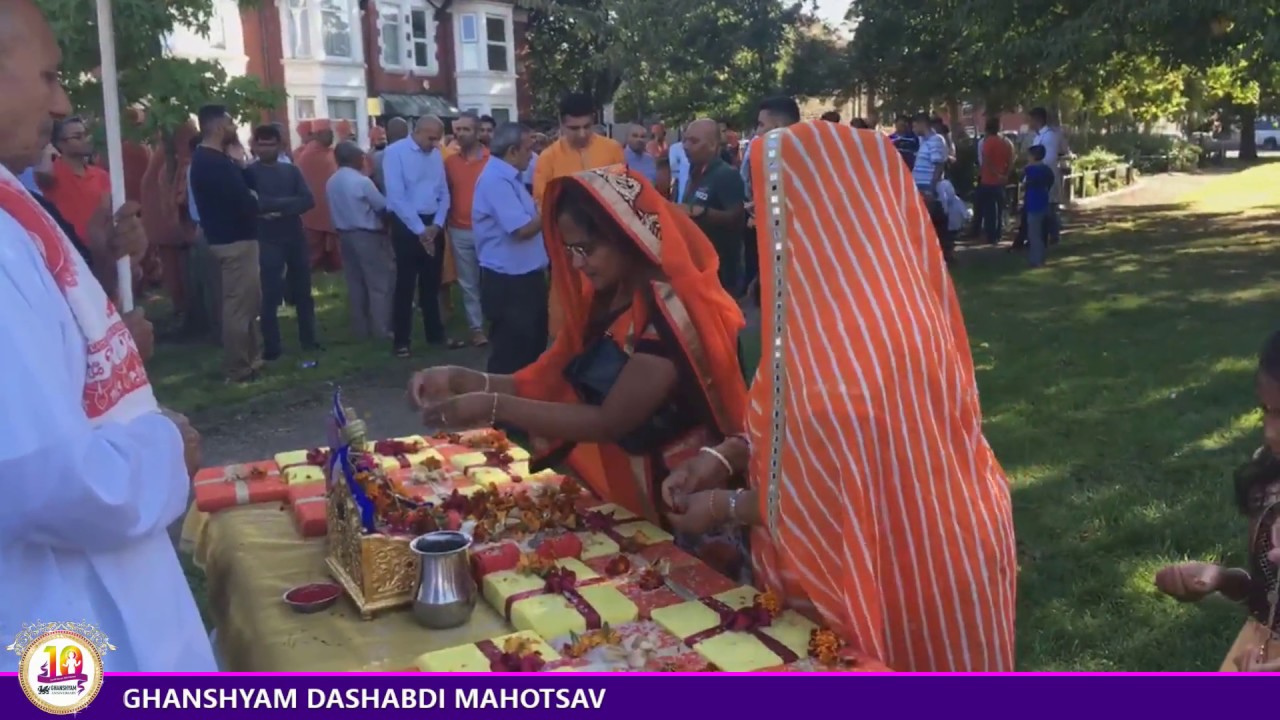Shree Swaminarayan Temple Cardiff - Ghanshyam Dashabdi Mahotsav - Poti Yatra