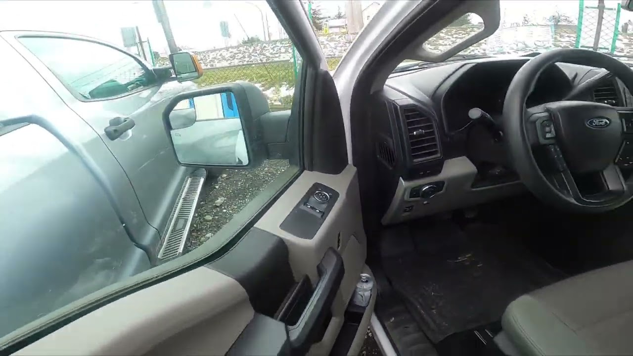 How to Unlock and Lift the Hood Up in Ford F150 XIII Gen ( 2014 - now ) - Open Bonnet by Lever