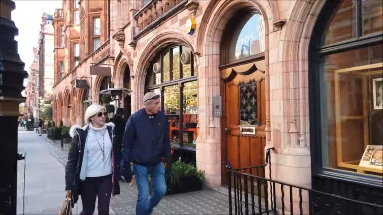 London walk: Mayfair from Park Lane to Oxford Street and Bond Street tube, 40-minute walk - Narrated