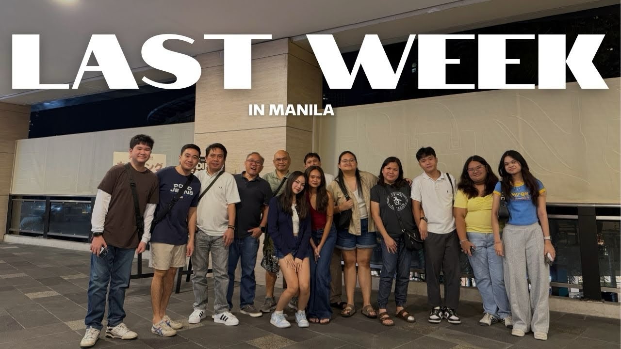 manila diaries 🇵🇭: lots of food, arcade games, & family time!