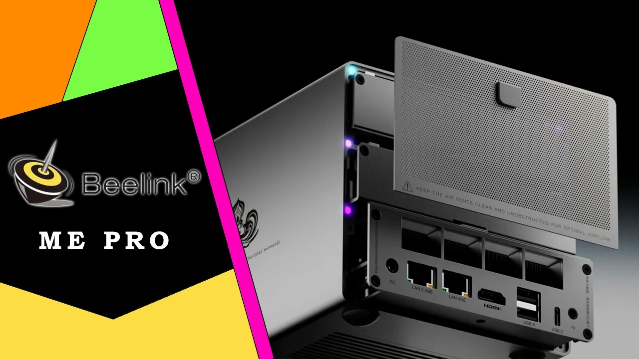 Beelink ME Pro 🖥️ Domowy Serwer NAS HDD / Recenzja 4K