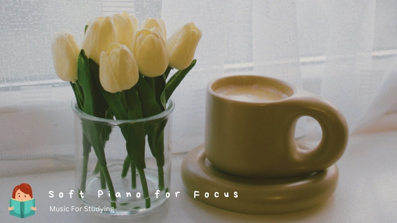 [無廣告版] 輕柔琴聲～不被干擾的時間～讀書鋼琴音樂｜Soft Piano for Focus