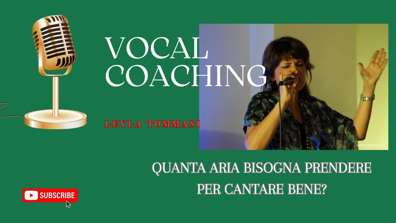 QUANTA ARIA BISOGNA PRENDERE PER CANTARE BENE?