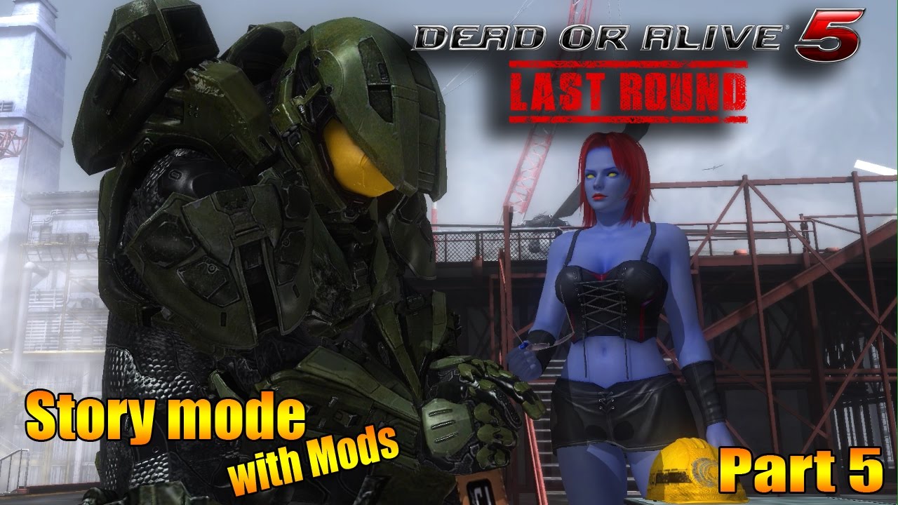 Dead or Alive 5 Last Round   Story mode with mods pt 5