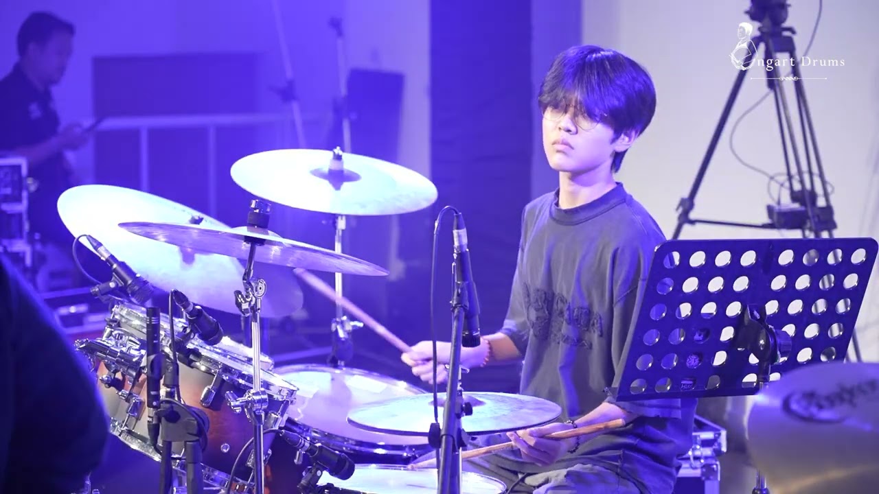 Hanson ตีกลองเพลง A Night in Tunisia งาน Drums Party 2025 โรงเรียนสอนกลอง Ongartdrums