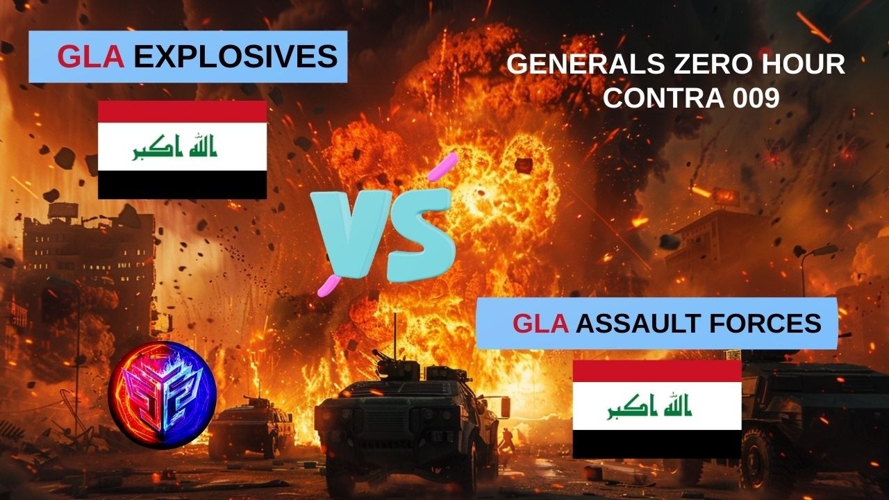 GLA Explosives vs GLA Assault Forces – Explosive Chaos vs Elite Pressure | Generals Zero Hour