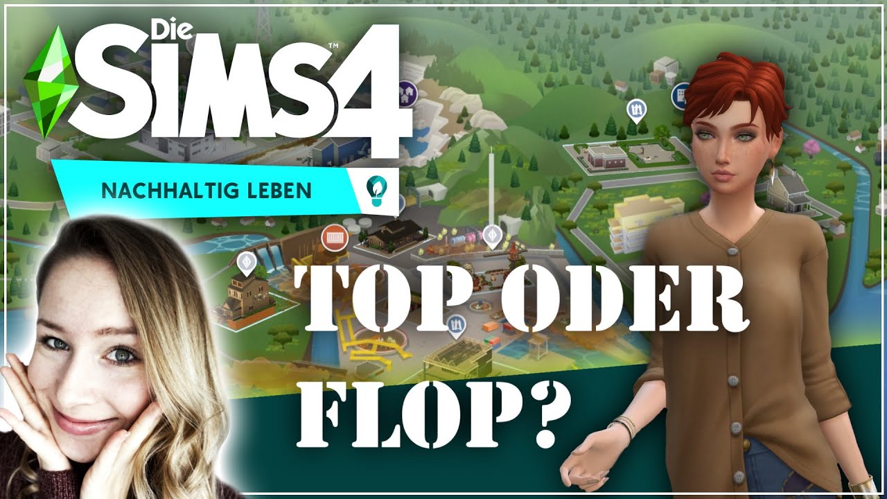 Nachhaltigkeit bei den Sims? 🌷☀ | Die Sims 4 Nachhaltig Leben Review [DEUTSCH]