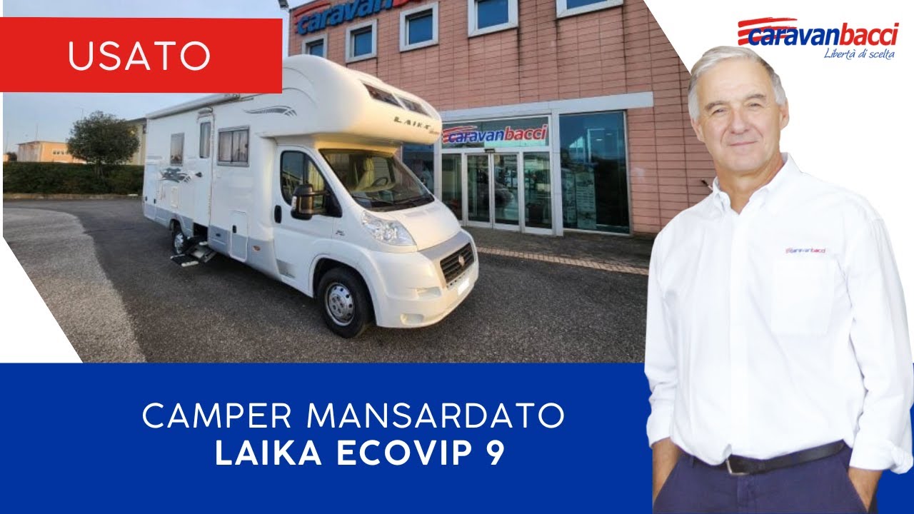 Laika Ecovip 9 || Camper Mansardato Usato