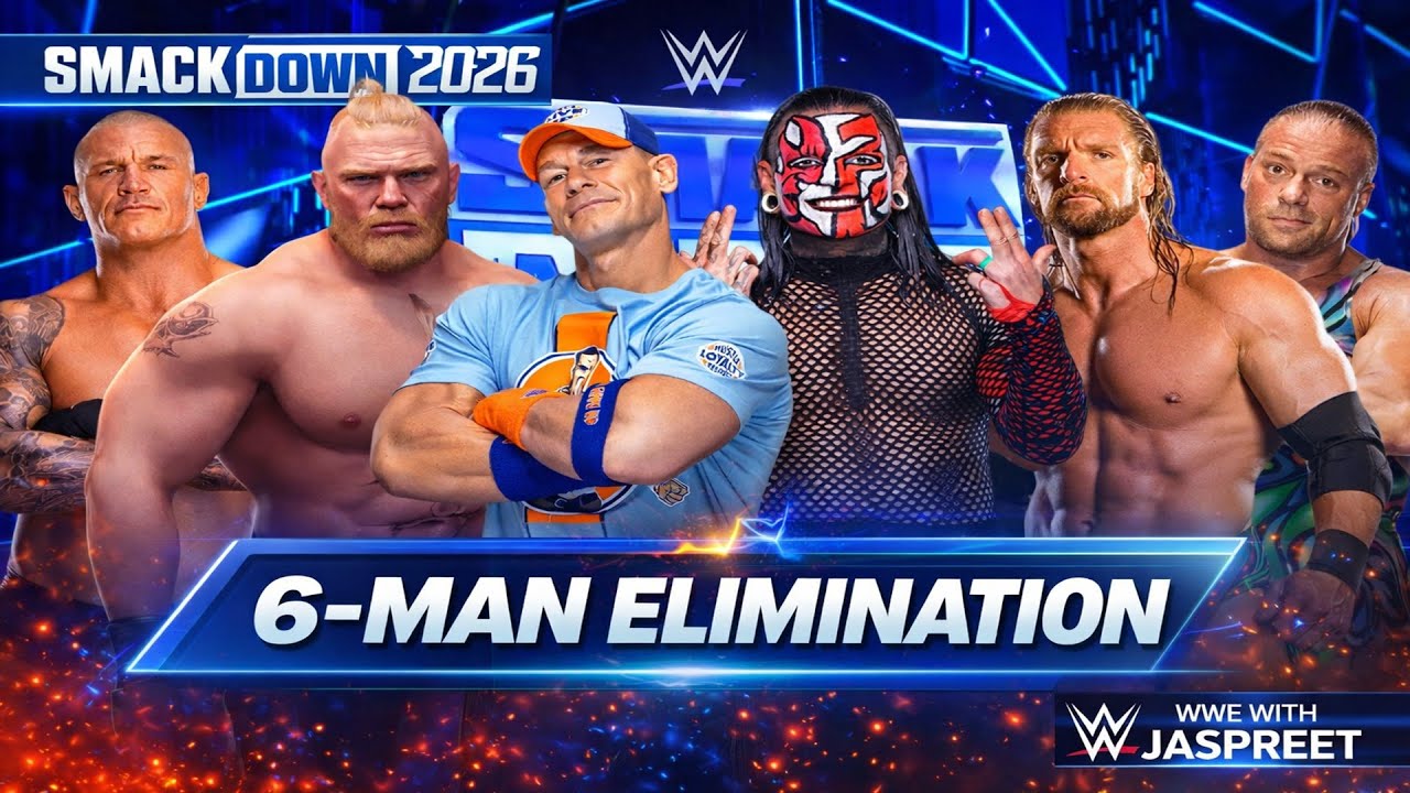 SmackDown 2026 Delivers the Most Legendary Six-Man Elimination Match Ever - WWE 2K24