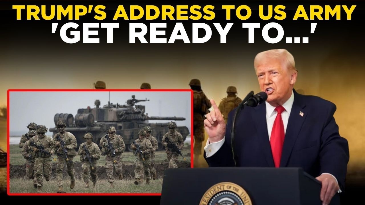 TRUMP LIVE: What's Trump's Next Move? US Army on Alert as Ceasefire Crumples, Address to US Troops