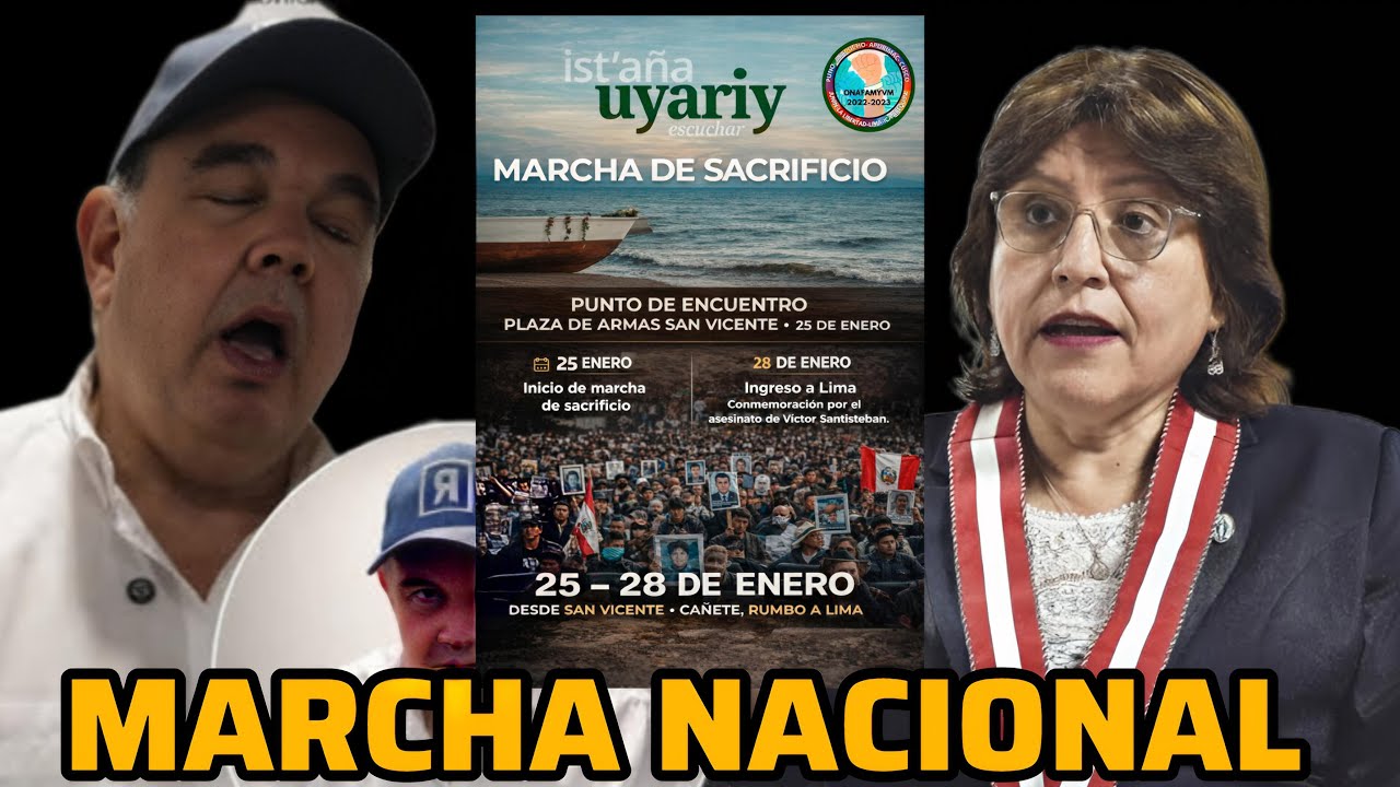El Sur llega a Lima: Protesta contra el JERÍ y el Congreso | Sacan a Delia Espinoza