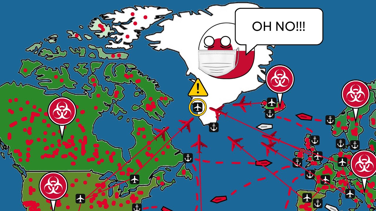Plague Inc. Evolved, but everyone flies to GREENLAND!