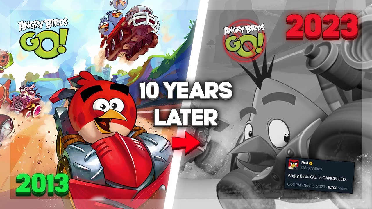 Angry Birds GO! 10 Years LATER...