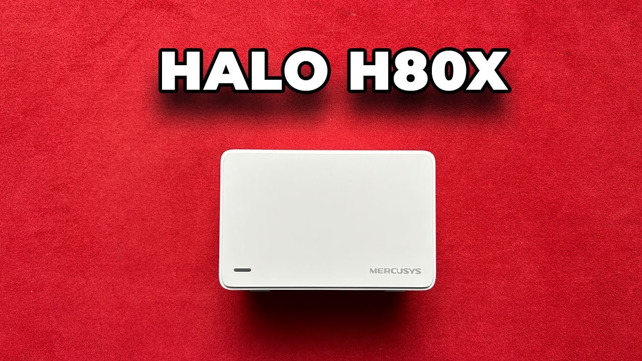WI-FI6'yı 650m2'ye Yayan Mesh: Mercusys Halo H80X