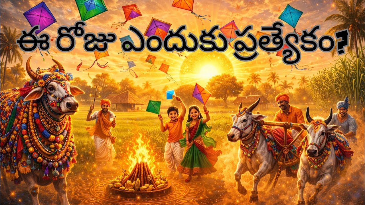 గాలిపటాలు, గంగిరెద్దులు, గోబ్బెమ్మలు – సంక్రాంతి కథ || Sankranti #sankranthi