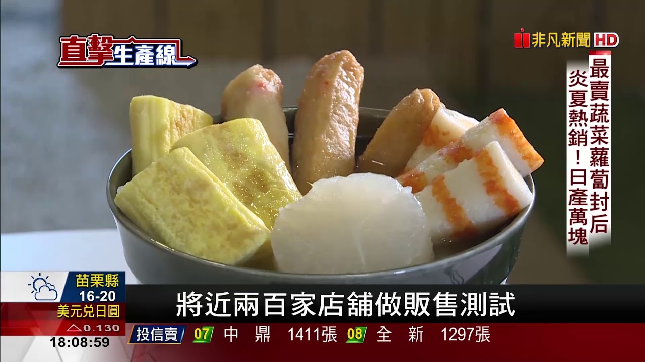 【直擊生產線】天氣越冷買氣越熱! 直擊超商關東煮產線