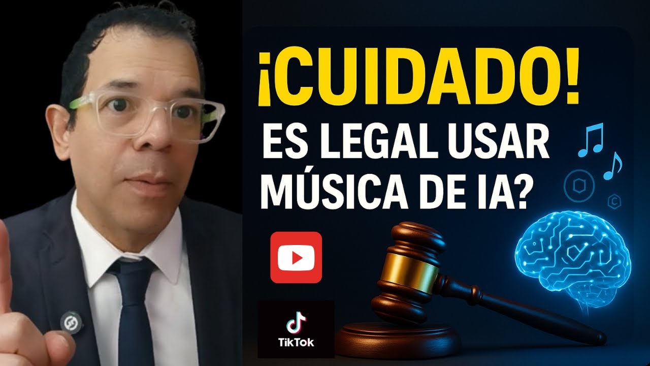 Si haces música con IA (Suno..) tienes que saber ESTOS ASPECTOS LEGALES