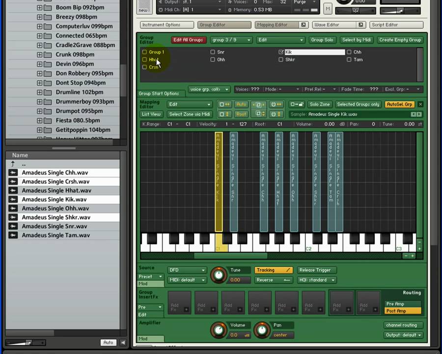 Kontakt 4 Tutorial Groups Part 2 in HD