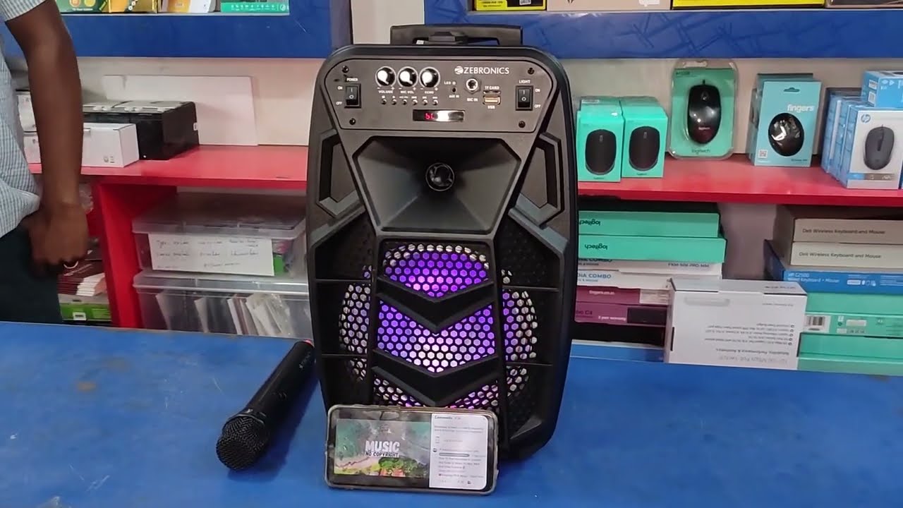 Zebronics 101 moving monster X8L Unboxing & features in Tamil