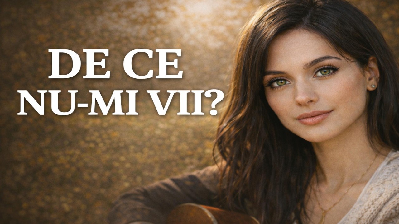 De Ce Nu-Mi Vii? Folk românesc a cappella | Doar glasul și sufletul