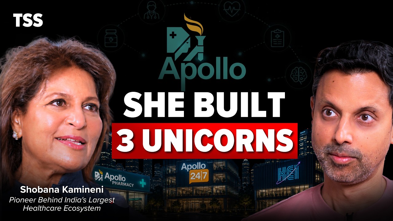 India's Healthcare Pioneer: The Woman Who Built Apollo Beyond Hospitals | Shobana Kamineni