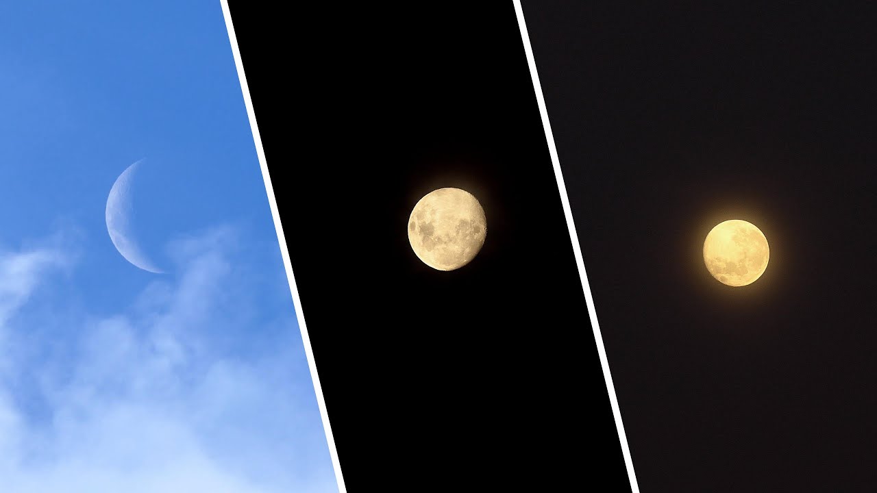 4K UHD - Daily Mindfulness #102 - Moon Phases - December 2025 to January 2026 - Ambient Music