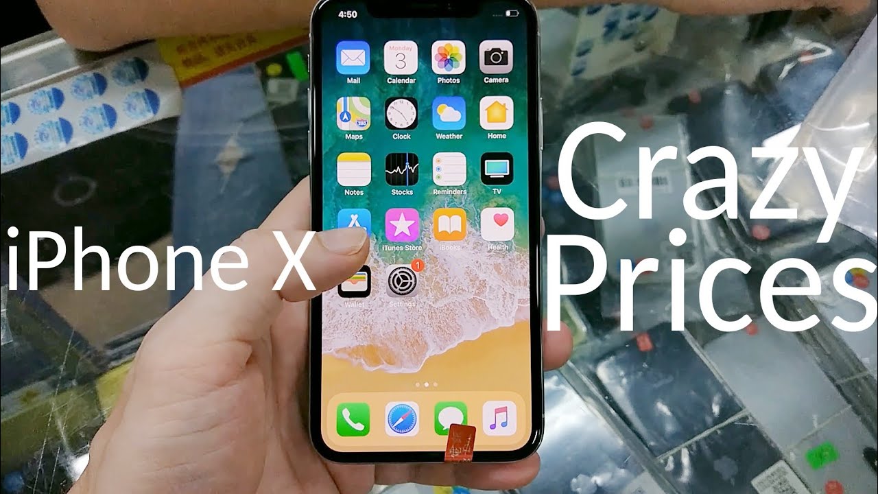 China Biggest Refurbished Phone Market iPhone X Crazy Prices 📱