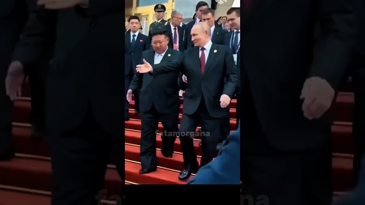 Putin meets Kim Jong Un on an important agenda#shortsvideo #youtubeshorts