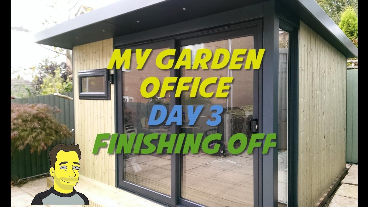 My Garden office - Day 3 Green Retreats Build