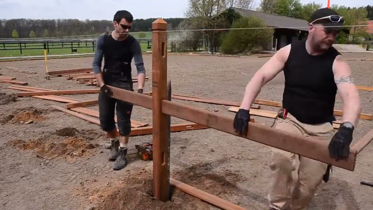 Opsætning af hegn til heste - Oxford hegn | Poda Hegn
