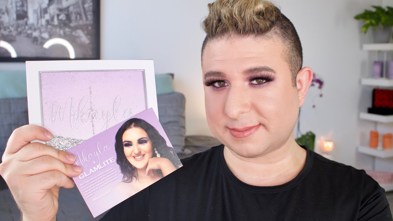 MIKAYLA NOGUERA X GLAMLITE COLLECTION REVIEW, DEMO, AND TUTORIAL | Brett Guy Glam