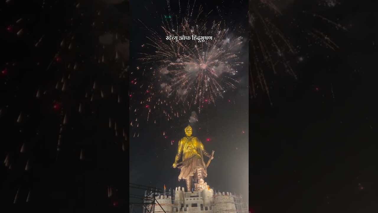 Hindubhushan smarak | Sambhaji maharaj statue moshi | Diwali 2025