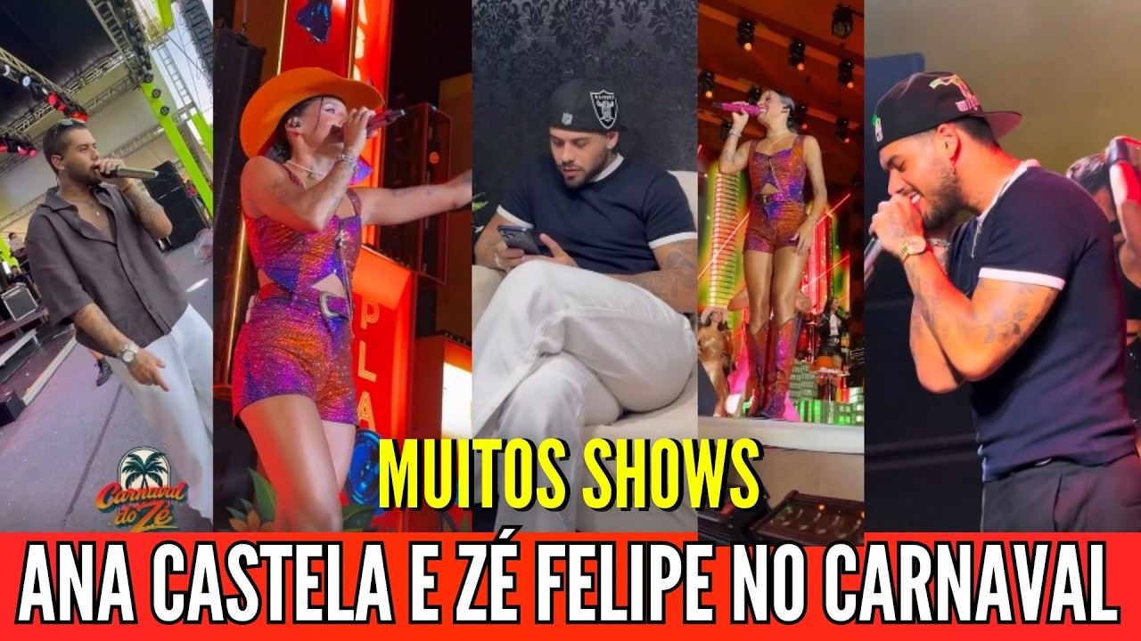 COREANO APARECE NO SHOW DA ANA CASTELA, ZÉ FELIPE FAZ TRÊS SHOW EM UM DIA