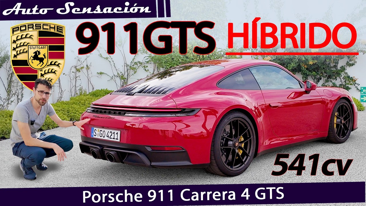 Prueba Porsche 911 GTS T-Hybrid 2025 :La nueva y superlativa deportividad pasa por la hibridación.