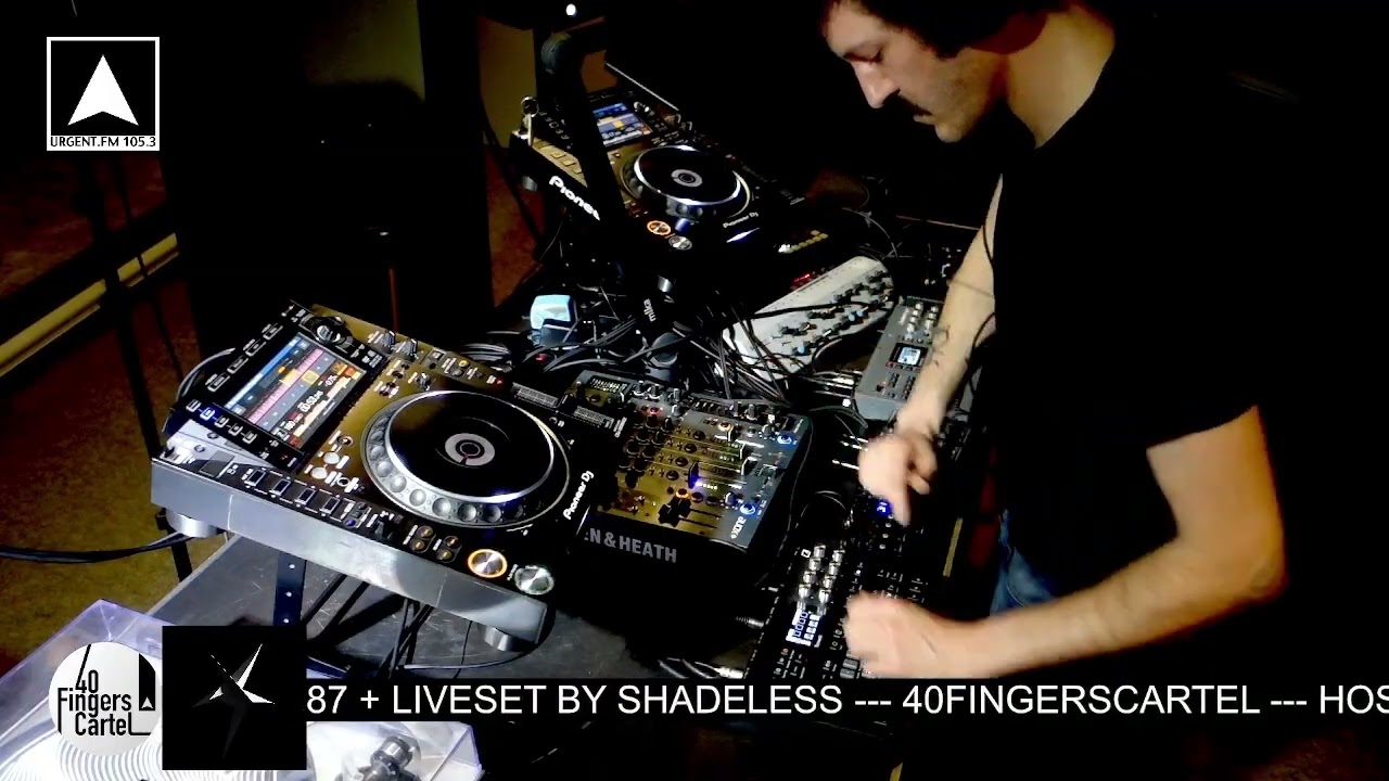 YSBRKR show: Live set with guest: Shadeless 40 fingers cartel episode #24