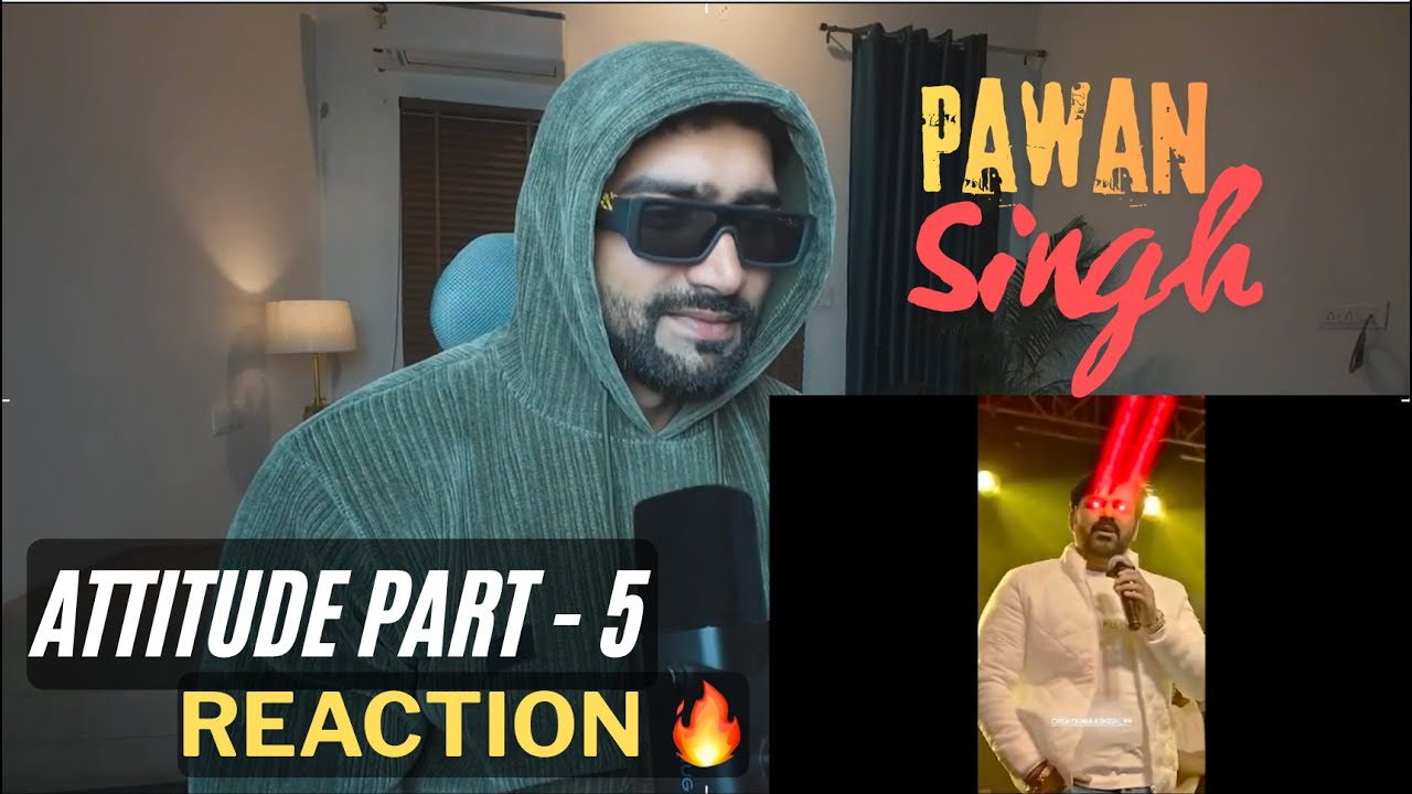 Pawan Singh ji 🤯Attitude 🔥 videos part 5 Reaction | The Rohit Way