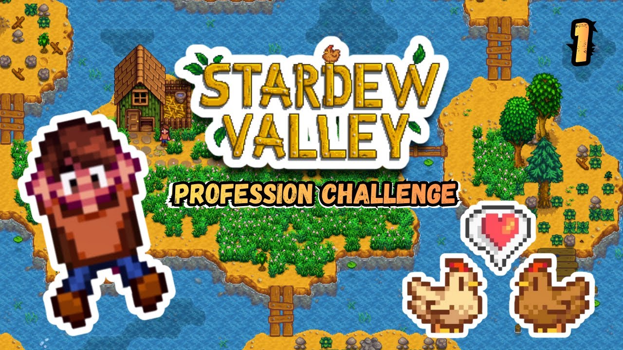 Can I Survive as a Rancher in a Riverland Farm?  |  Stardew Valley Profession Challenge Ep 1