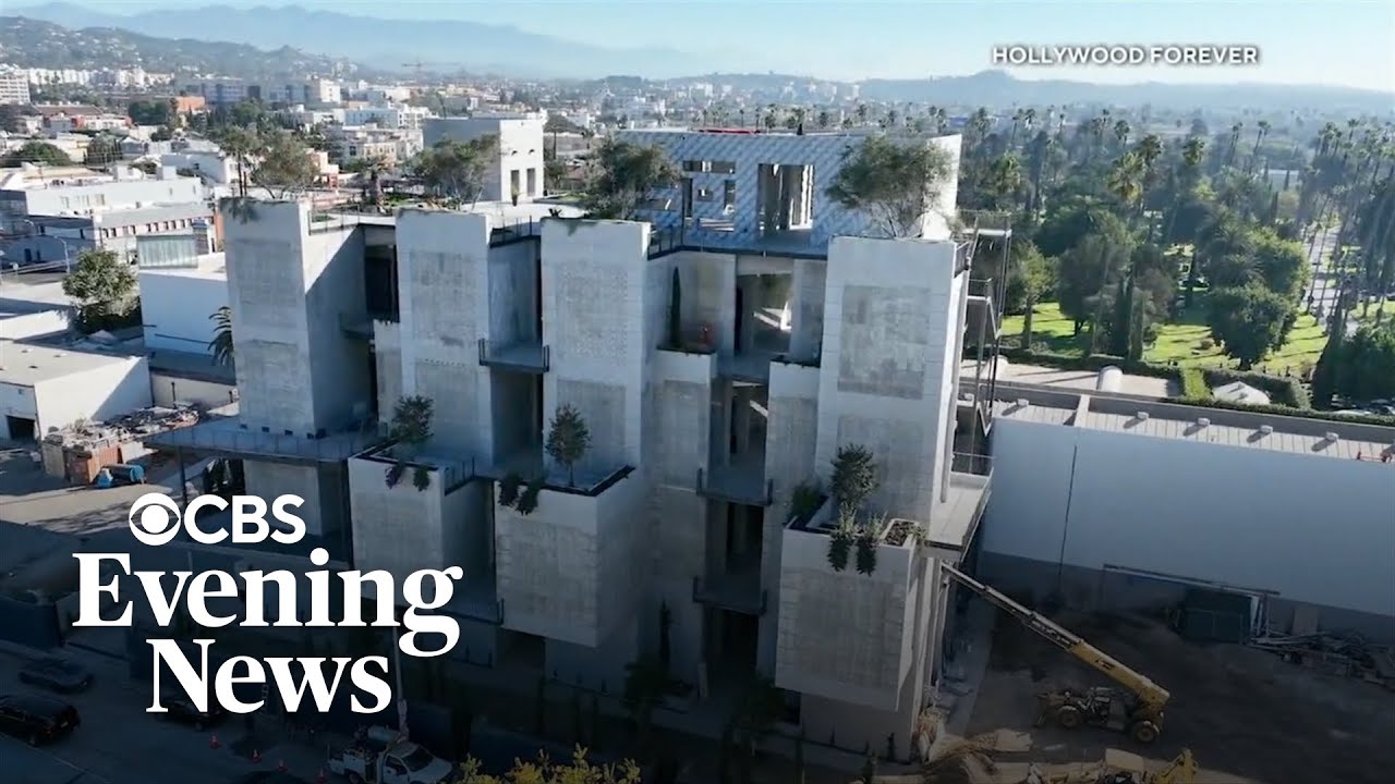 Exploring Hollywood Forever Cemetery's new 5-story mausoleum