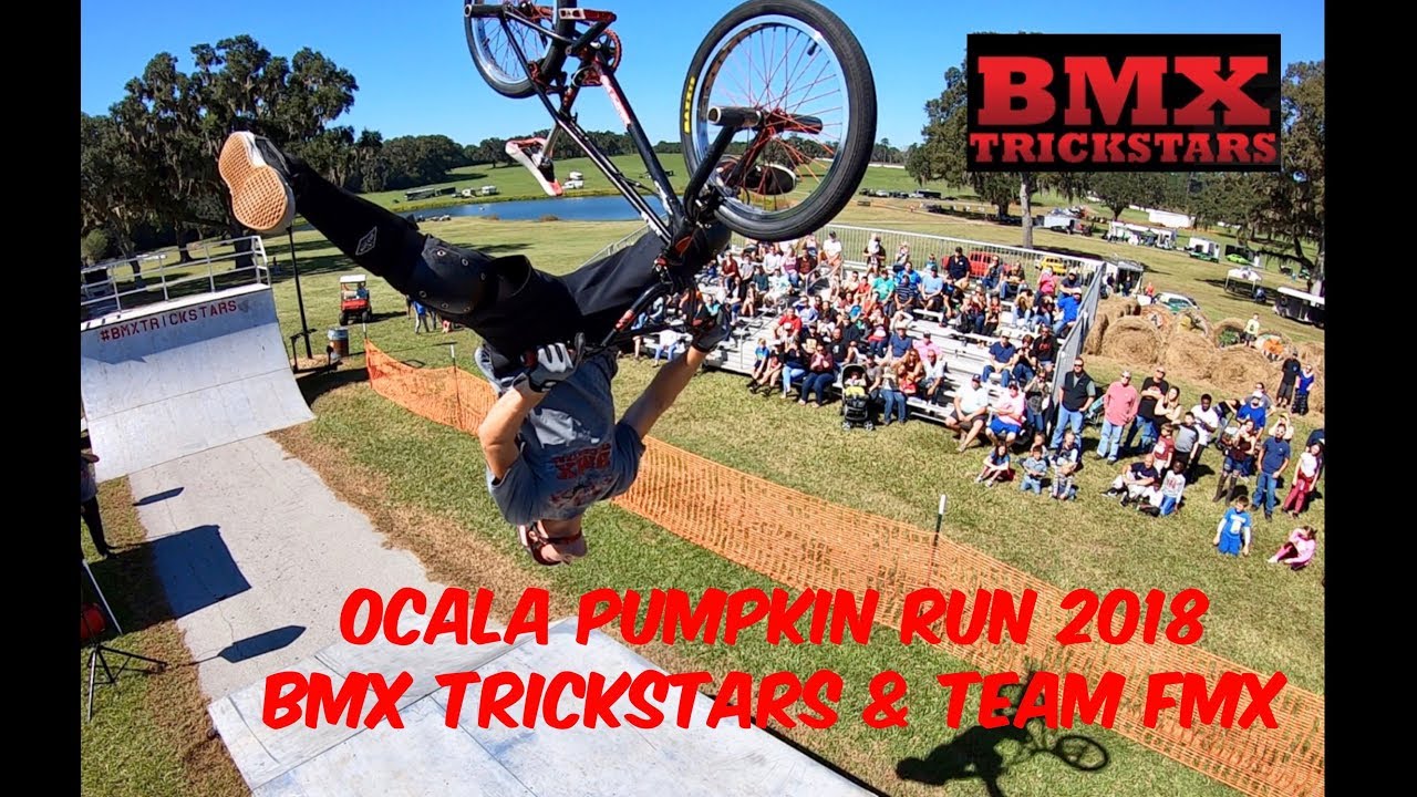 Ocala Pumpkin Run 2018 BMX Trickstars with Team FMX