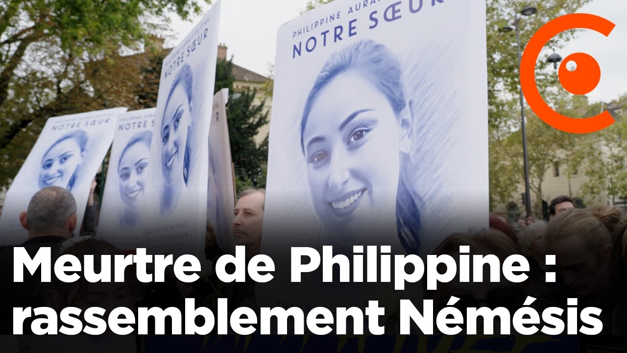 Meurtre de Philippine : rassemblement du collectif identitaire Némésis à Paris - 29/09/2024