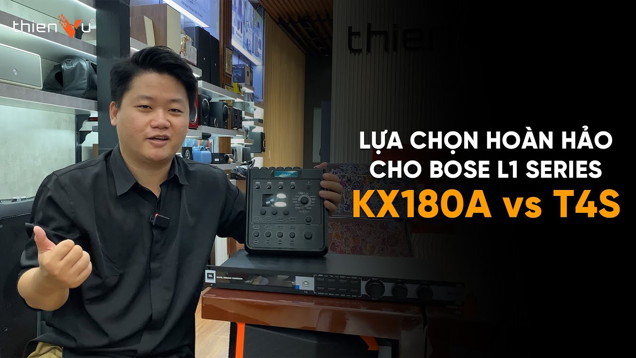 Nên Chọn Mixer Bose T4S Hay Vang Số JBL KX180A Cho Loa BOSE L1 PRO8/16/32 ??