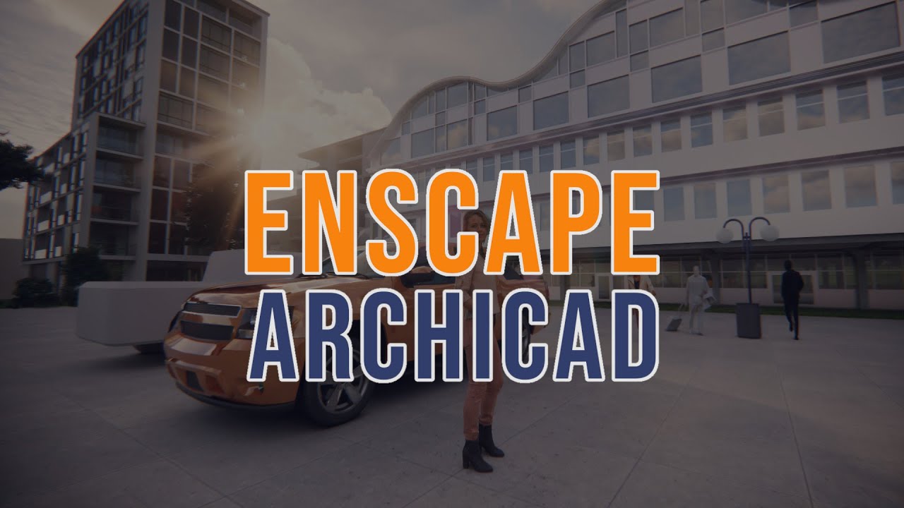 ENSCAPE for ARCHICAD - Lesson 01 - Download, Install, Start, Sync, Real Time Render, Interface, Menu